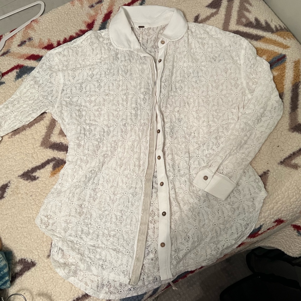 Free People Lace top